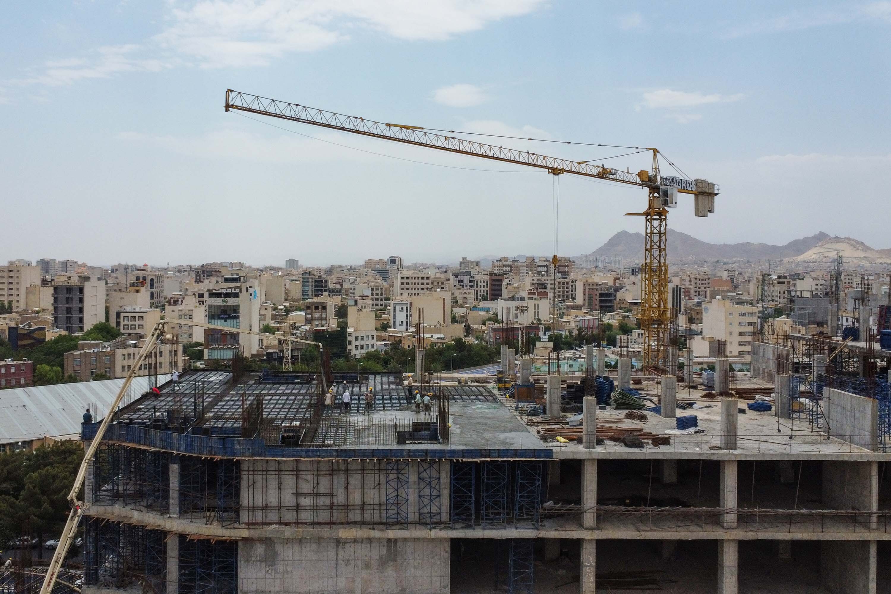 پیشرفت پروژه ماهور گروه ساختمانی زاگرس