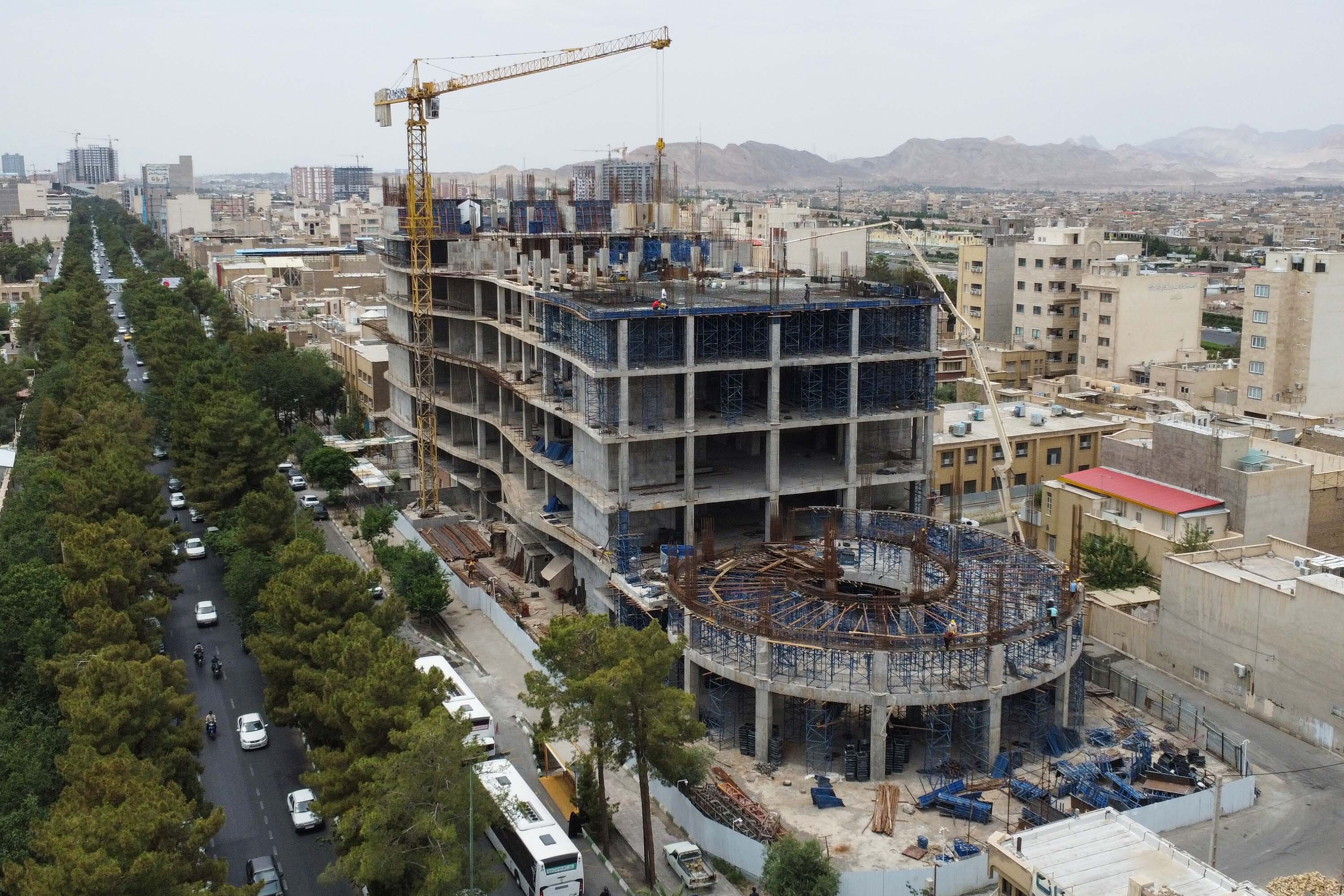 پیشرفت پروژه ماهور گروه ساختمانی زاگرس