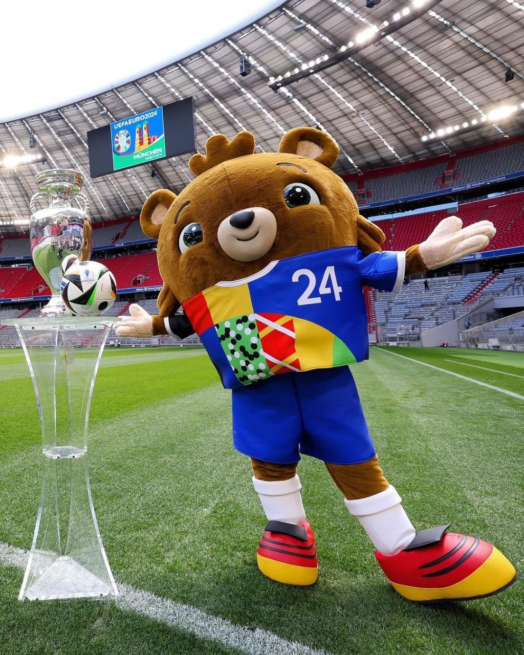 رونمایی از نماد جذاب یورو ۲۰۲۴ آلمان