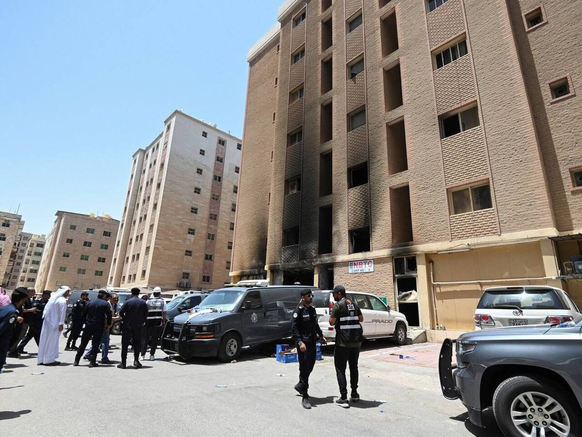 آتش سوزی ساختمانی در کویت 41 کشته بر جای گذاشت 