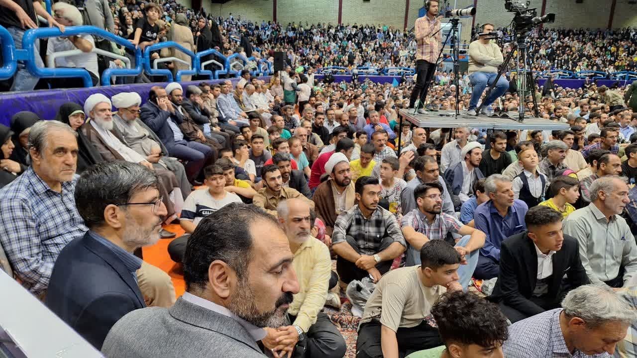 اجتماع بزرگ محفلی های قرآنی در شهر الوند برپا شد