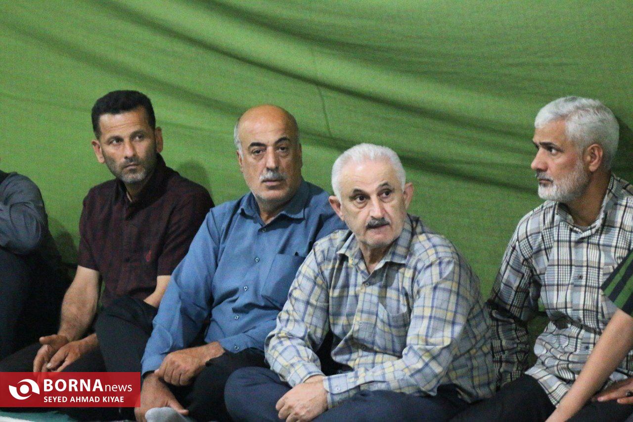 آیین عزاداری شهادت امام محمدباقر(ع) _ بیجارباغ لاهیجان