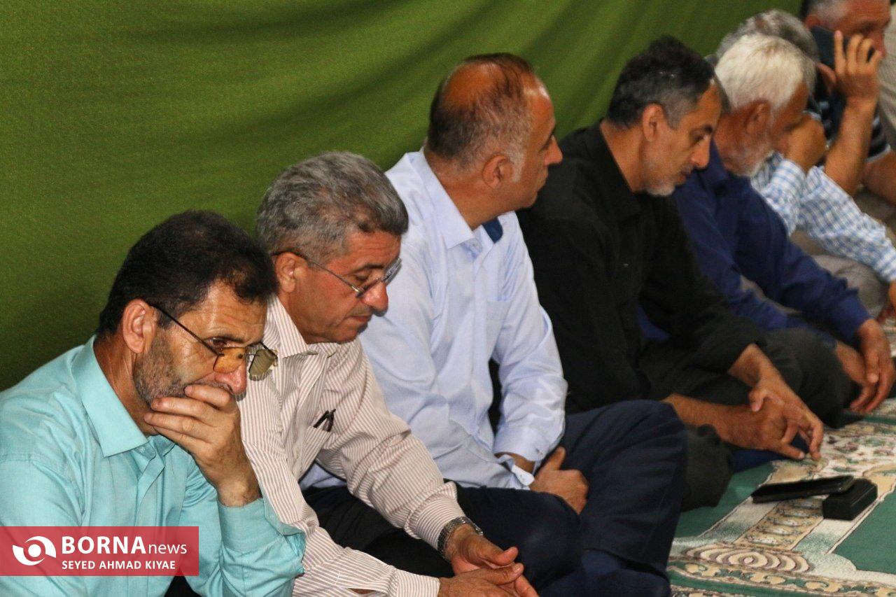 آیین عزاداری شهادت امام محمدباقر(ع) _ بیجارباغ لاهیجان