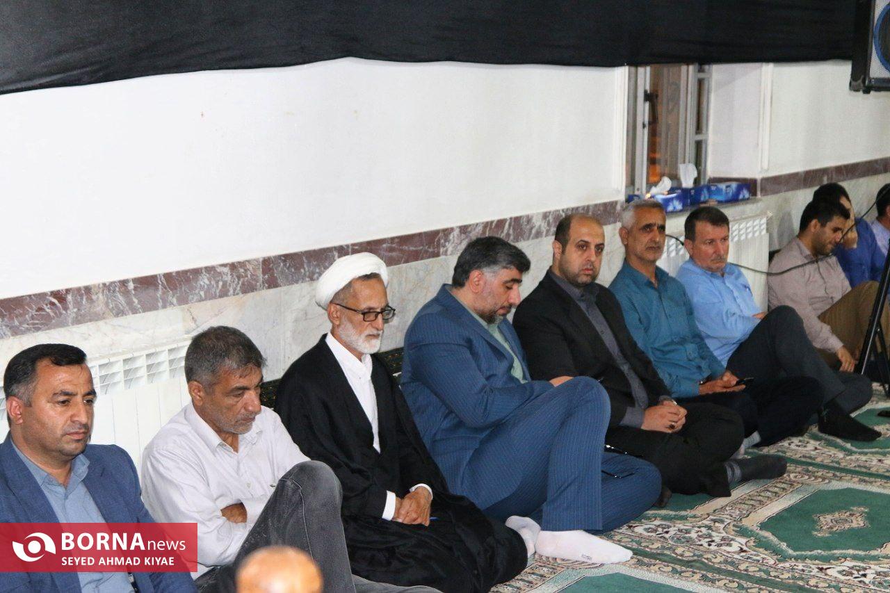 آیین عزاداری شهادت امام محمدباقر(ع) _ بیجارباغ لاهیجان