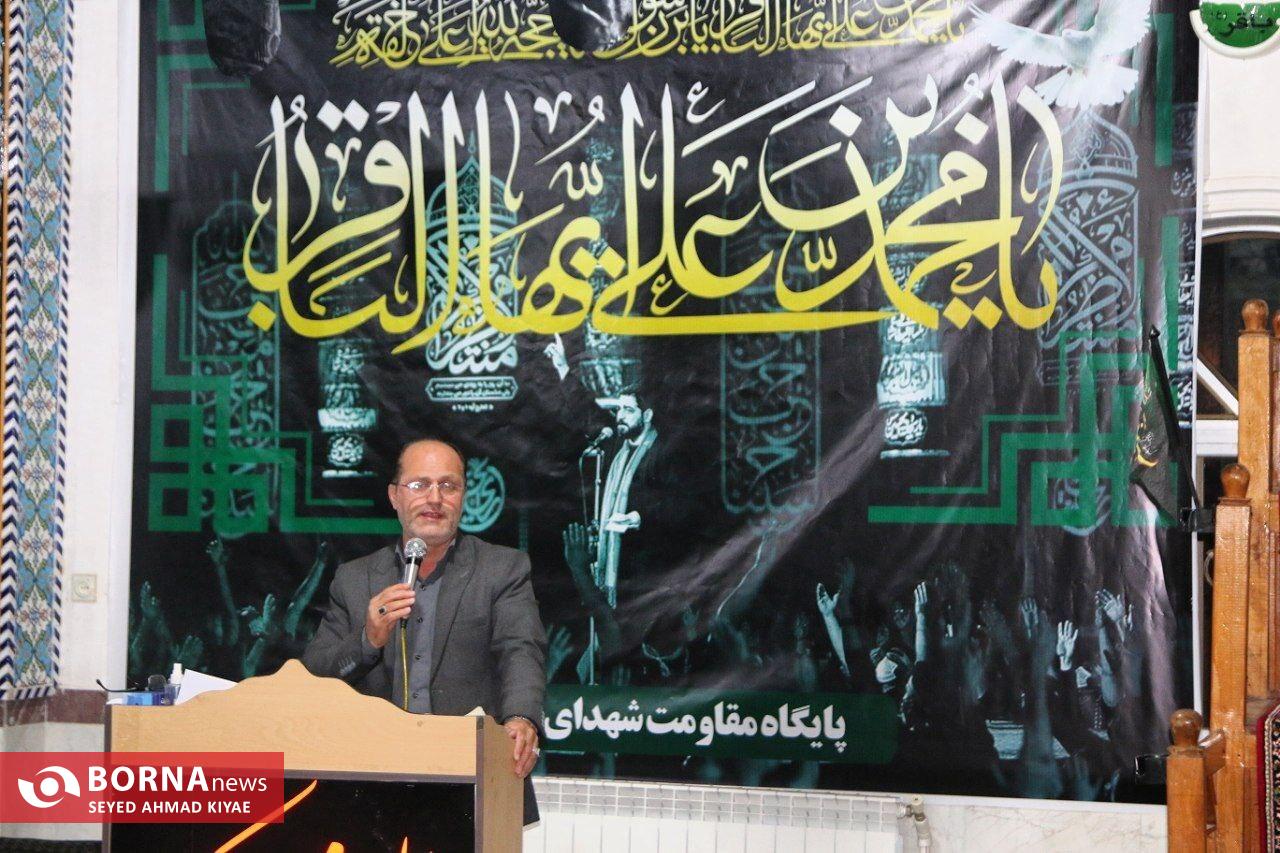 آیین عزاداری شهادت امام محمدباقر(ع) _ بیجارباغ لاهیجان