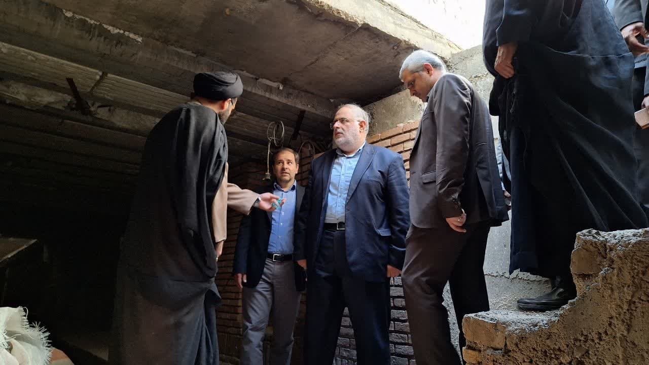 محدوده بنای چهار انبیا به صورتی شکیل و زیبا طراحی و ساماندهی می شود