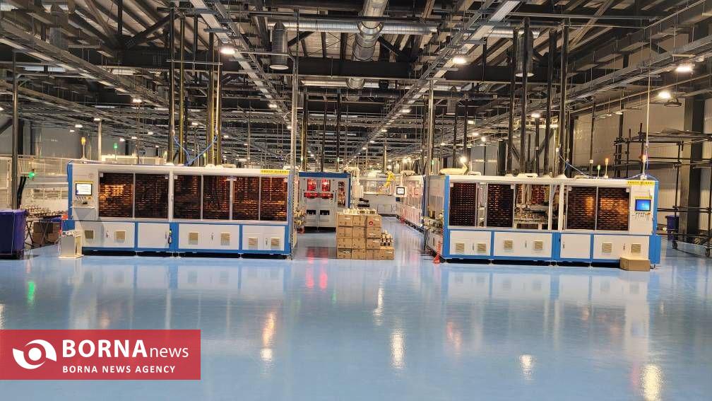 بهره‌برداری از دومین خط تولید پنل خورشیدی با ظرفیت۱۸۰۰ مگاوات در سال