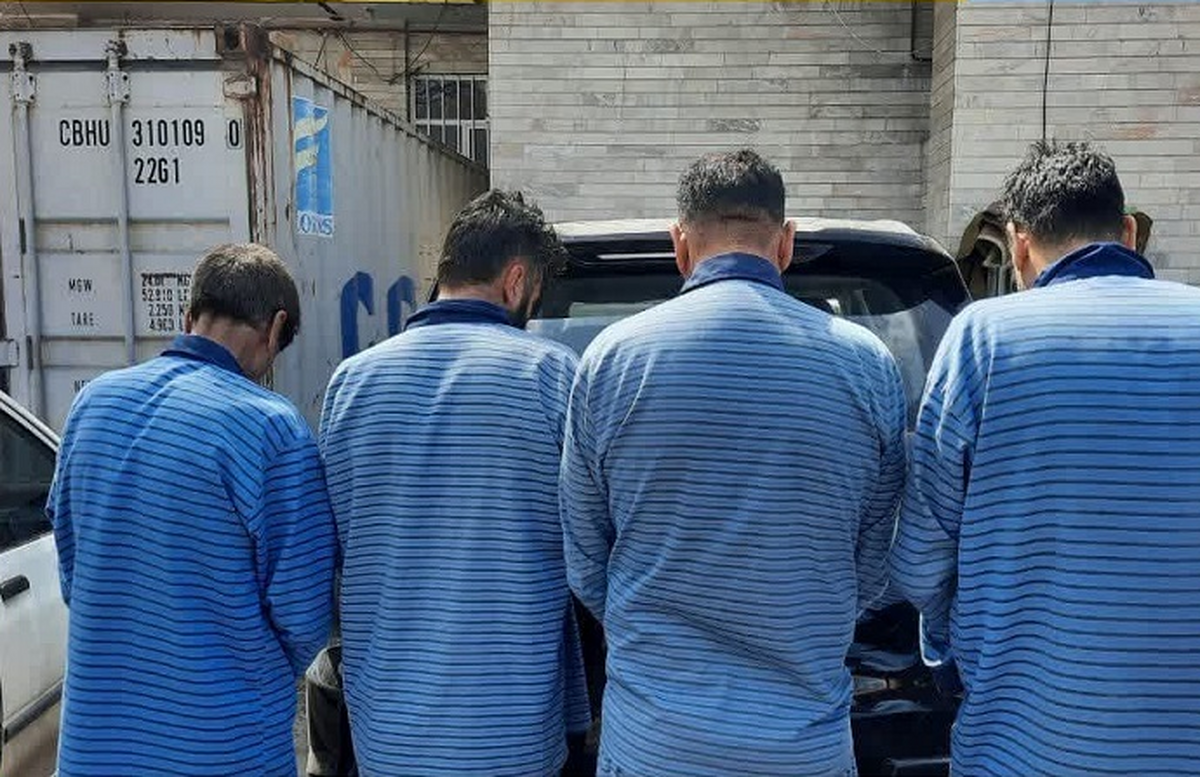 اعضای باند سارقان خودرو در محله ستارخان دستگیر شدند
