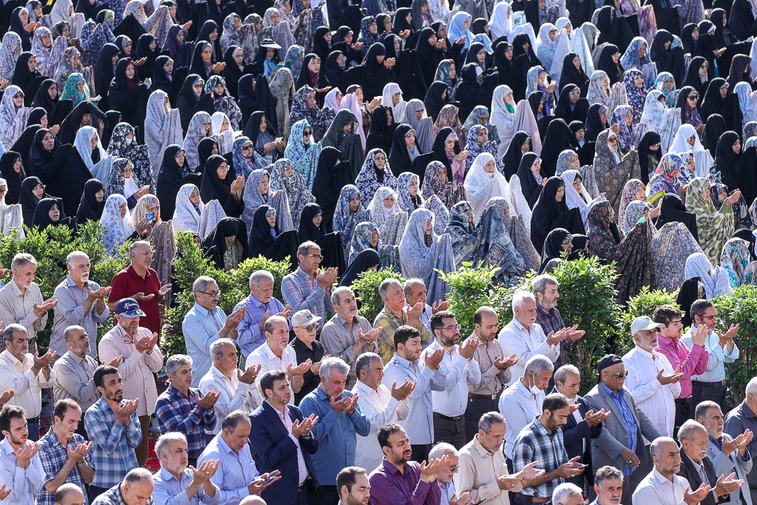نماز عید سعید قربان در قزوین اقامه شد
