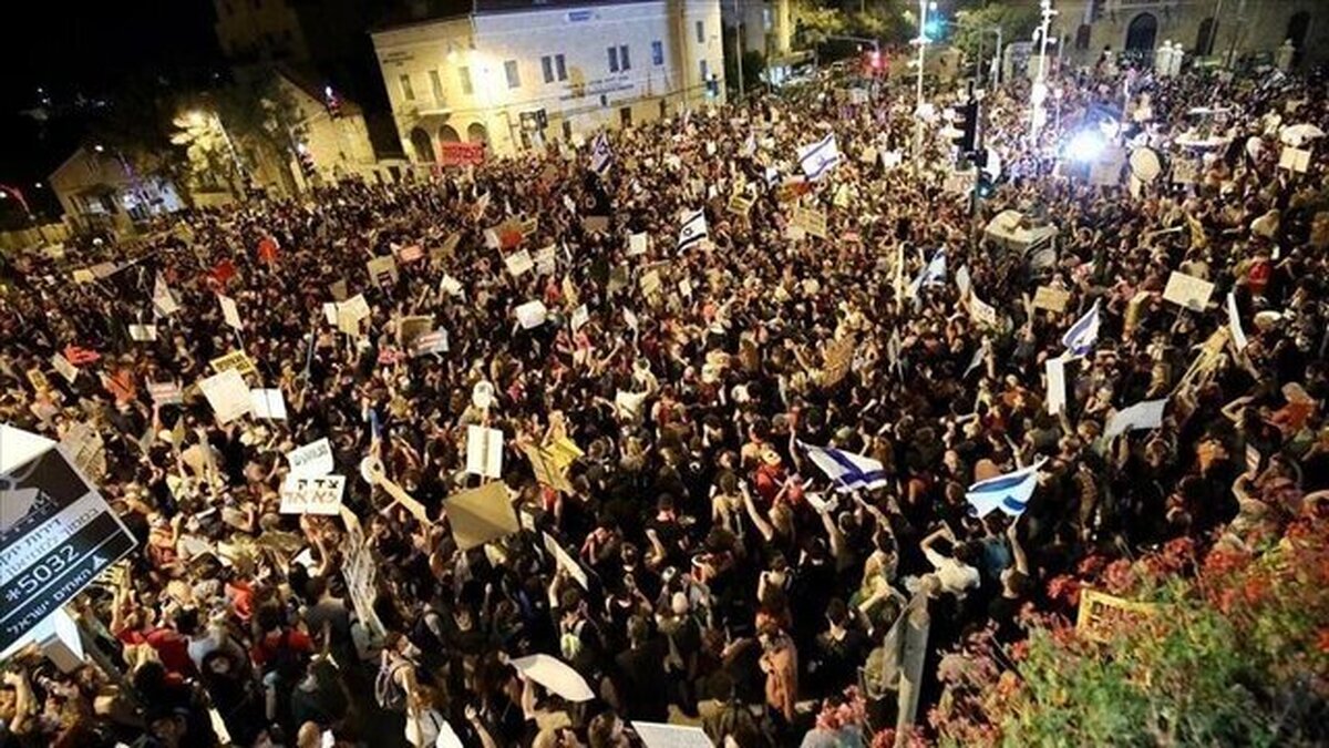 تظاهرات مجدد در تل‌آویو 