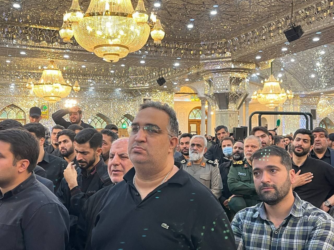 جواد نصیری: انشالله با ادامه مسیر شهدای خدمت، عاقبت بخیر شویم