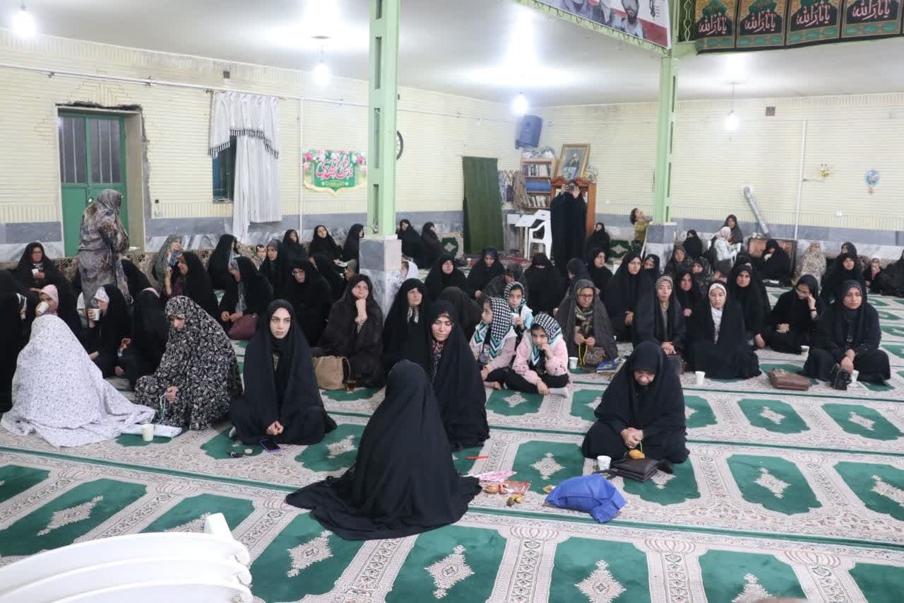 مراسم یادبود شهادت آیت الله رئیسی در شهر ارداق برگزار شد