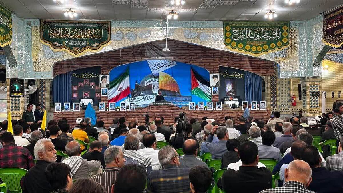 افتتاح اجلاسیه ۲۶۱ شهید شهرستان لامرد فارس