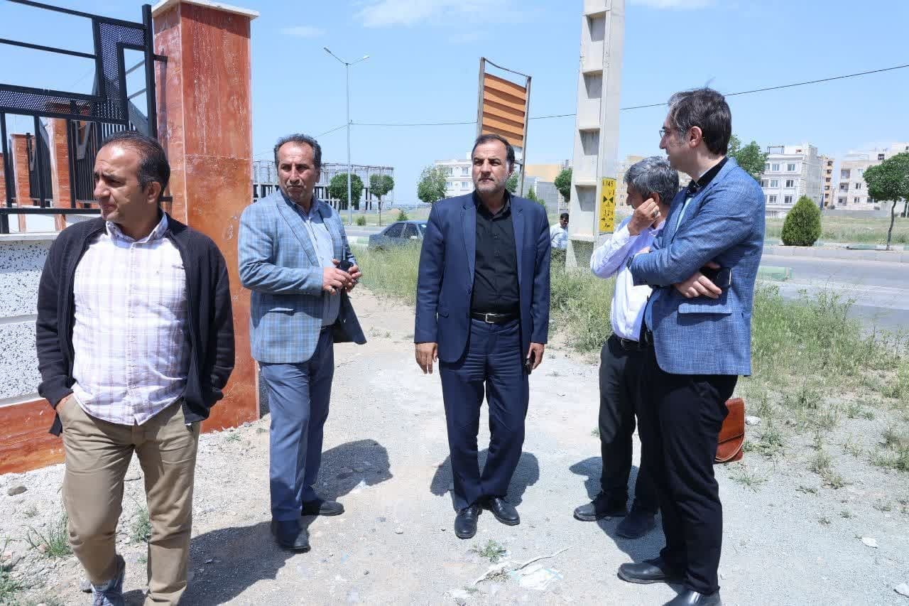 بازدید میدانی شهردار محمدیه از پروژه های عمرانی