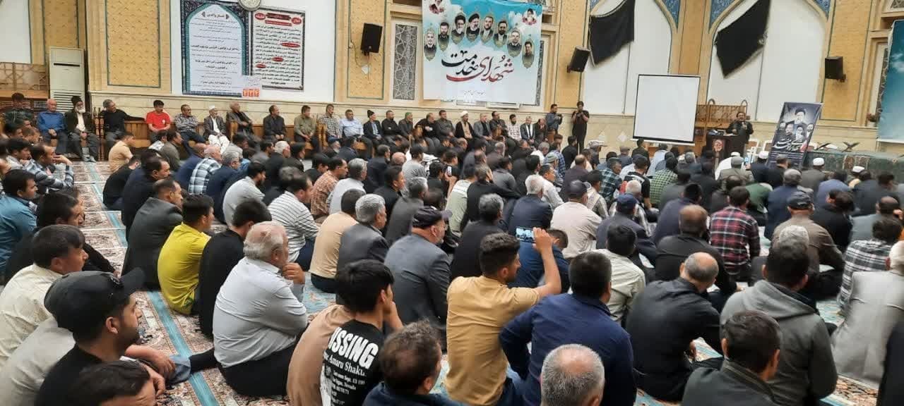 مراسم گرامیداشت آیت الله رئیسی با حضور اتباع خارجی در قزوین برگزار شد