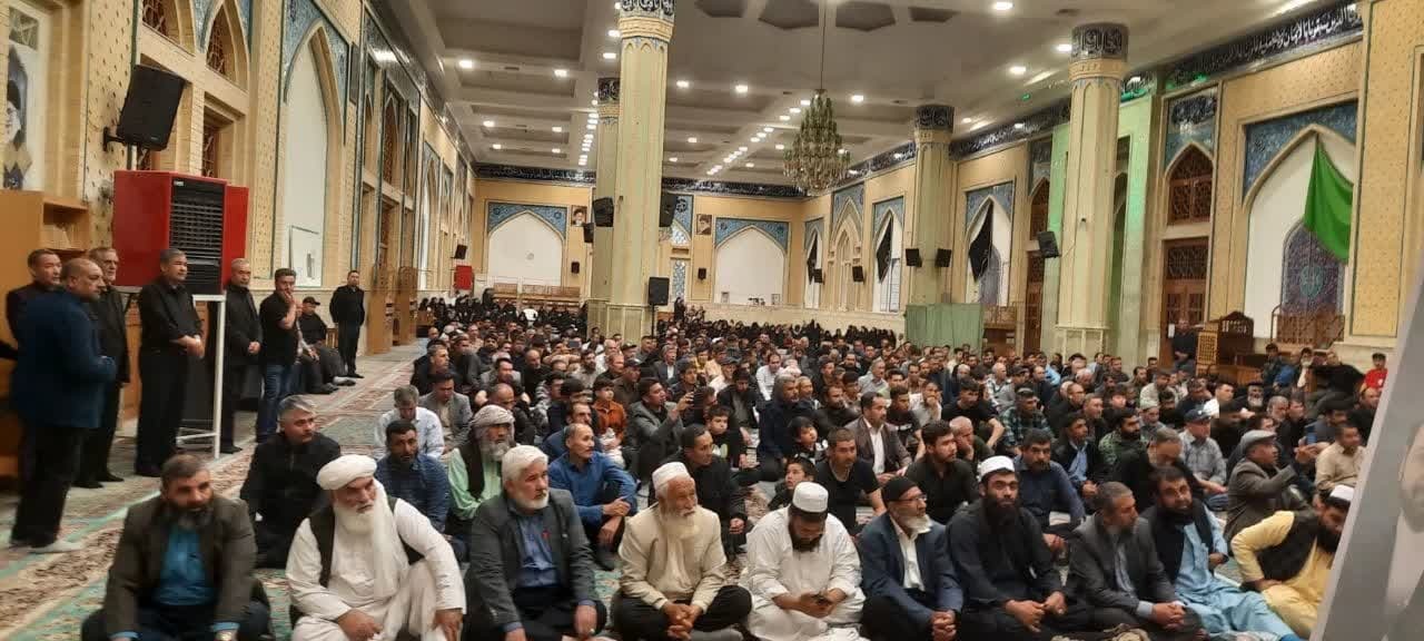 مراسم گرامیداشت آیت الله رئیسی با حضور اتباع خارجی در قزوین برگزار شد