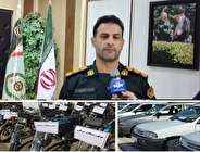 کشف بیش از 30 خودرو و موتورسیکلت سرقتی و دستگیری 29 سارق در آبادان