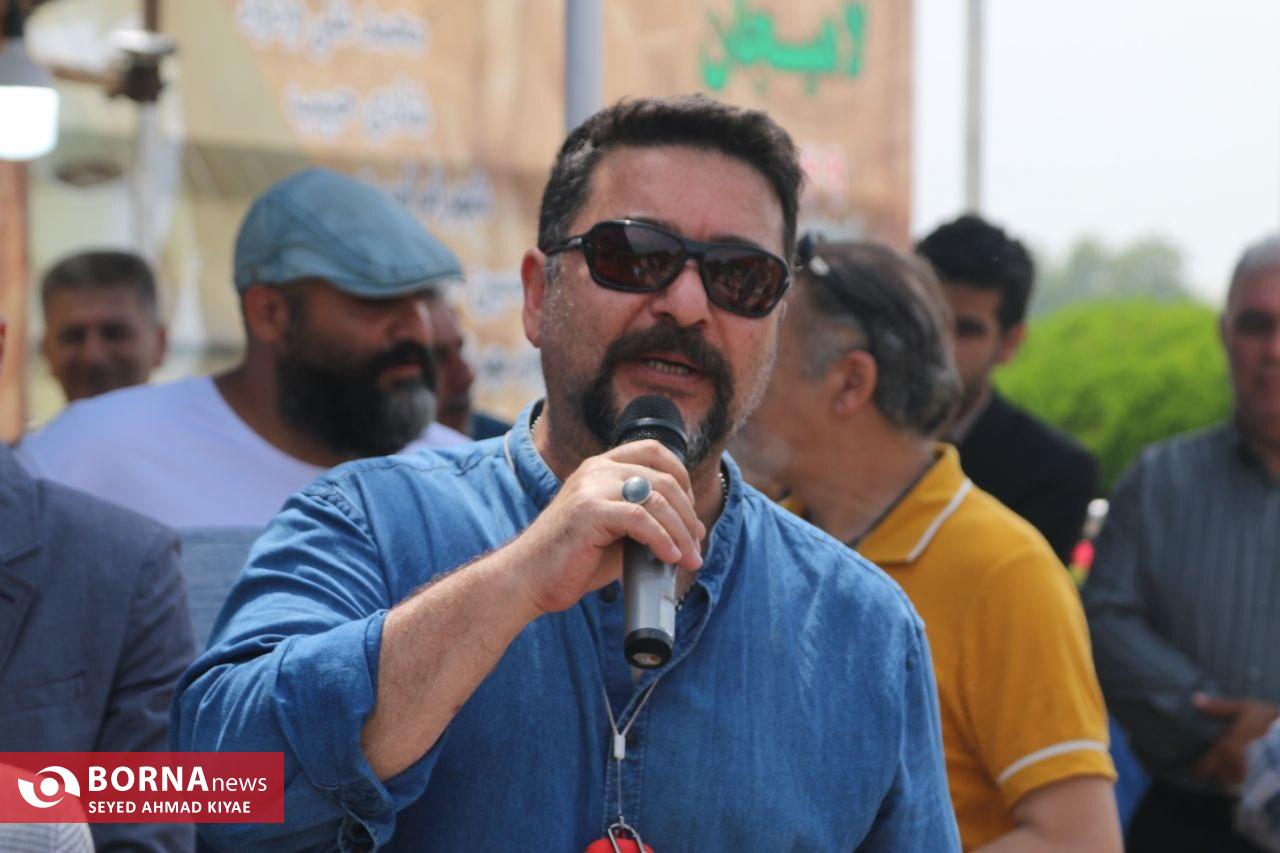 اختتامیه نخستین جشنواره مجسمه های چوبی لاهیجان