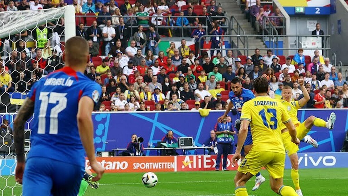 یورو 2024 آلمان/ اوکراین با برگشت رویایی مقابل اسلواکی به جام برگشت!