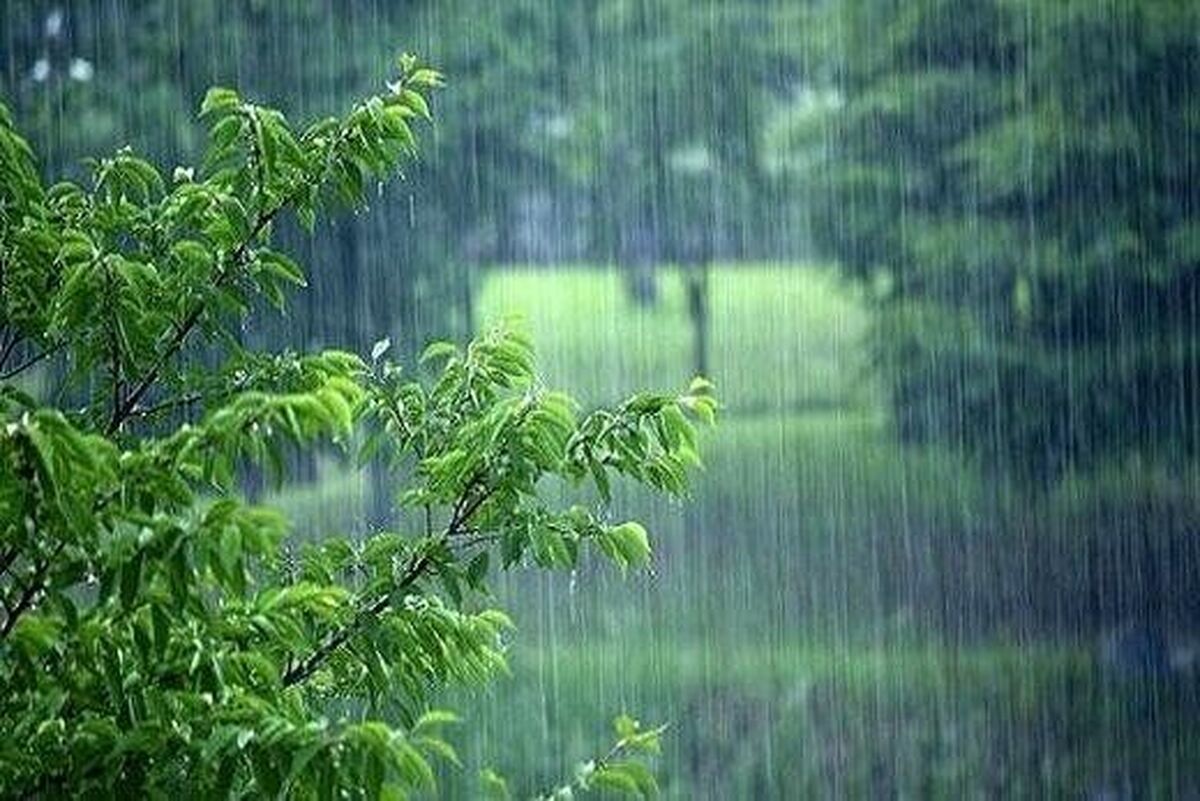 تداوم رگبار باران در برخی استان‌های کشور