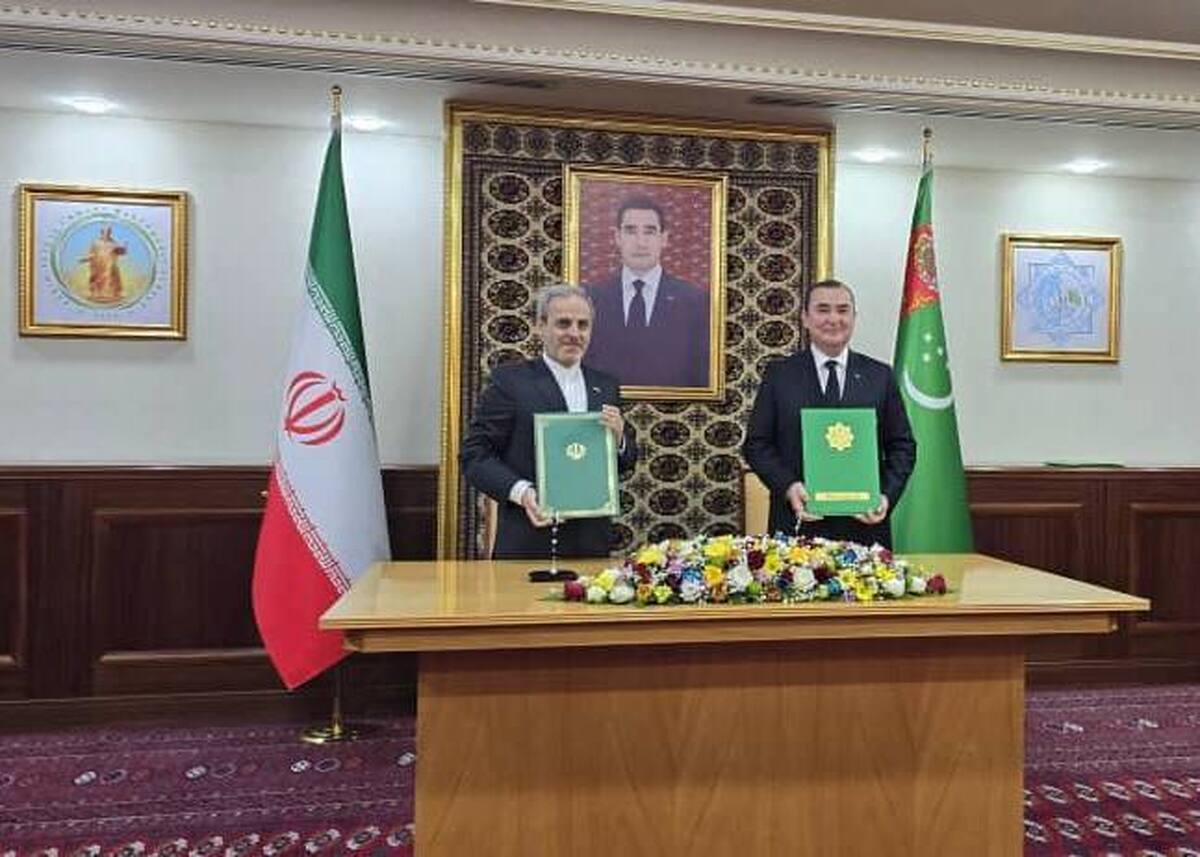 امضای قرارداد ترکمنستان و ایران جهت سواپ گاز به عراق 