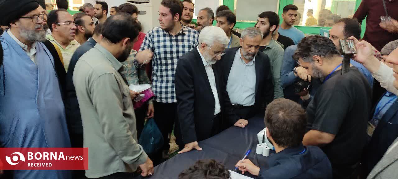 حضور سعید جلیلی در مسجد جامع قرچک حضور سعید جلیلی در مسجد جامع قرچک