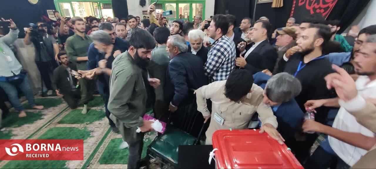 حضور سعید جلیلی در مسجد جامع قرچک حضور سعید جلیلی در مسجد جامع قرچک