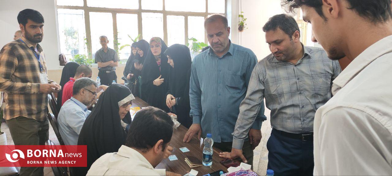 شرکت پرشور مردم گیلان در مرحله دوم رای گیری انتخابات ریاست جمهوری