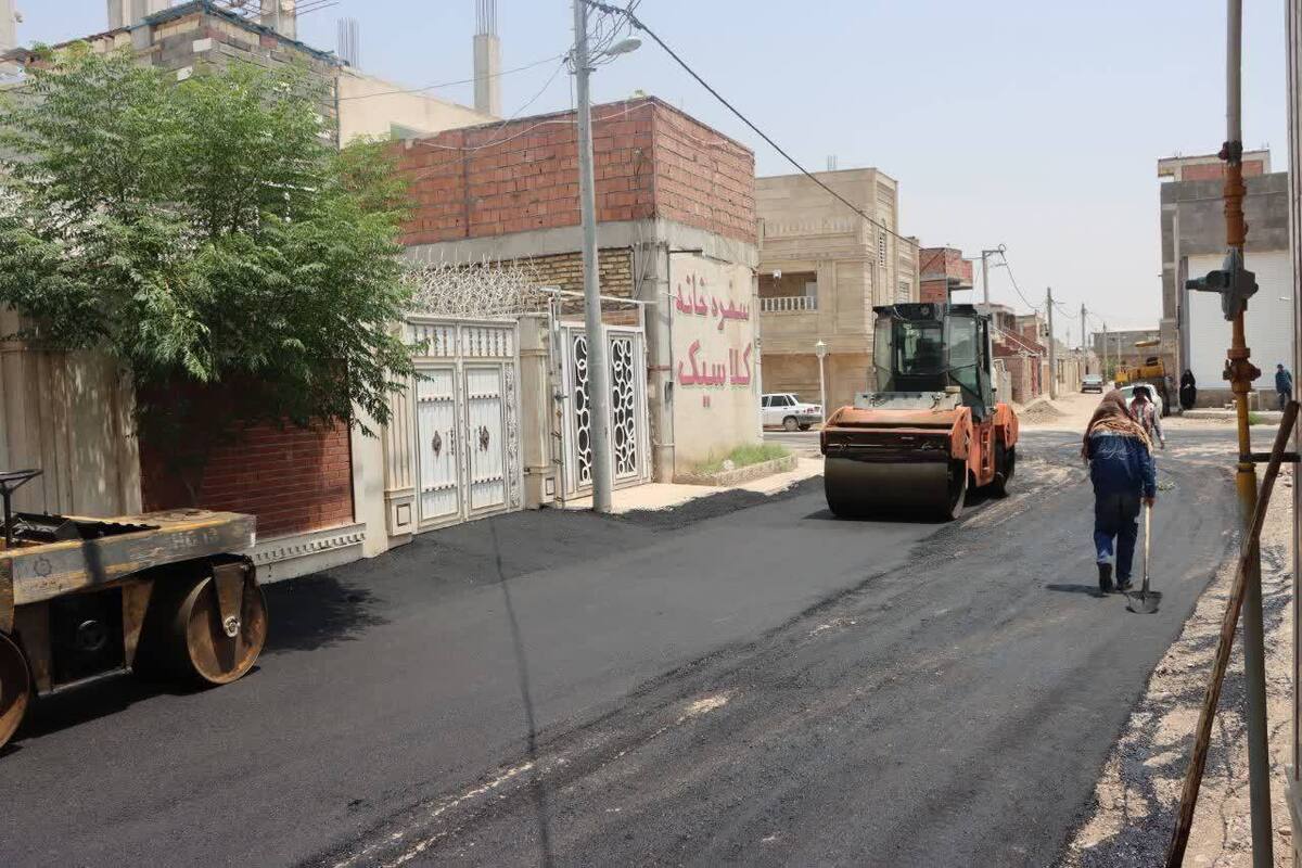 ۴۴ هزار مترمربع از معابر شهر کرمان آسفالت شد