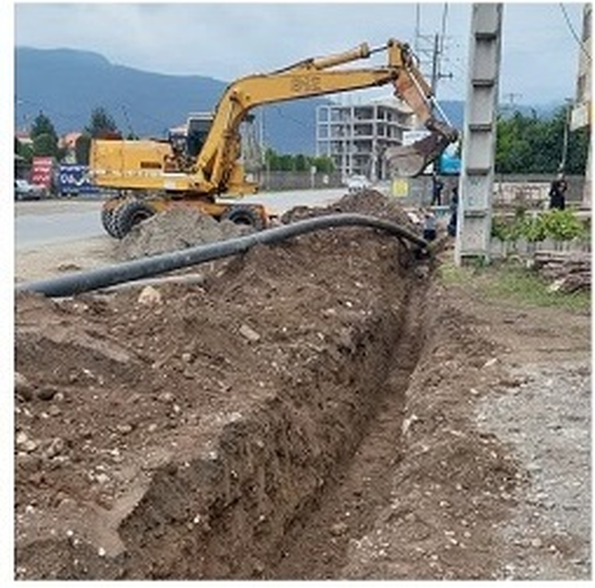 پیشرفت ۷۵ درصدی اصلاح شبکه آبرسانی در عباس آباد