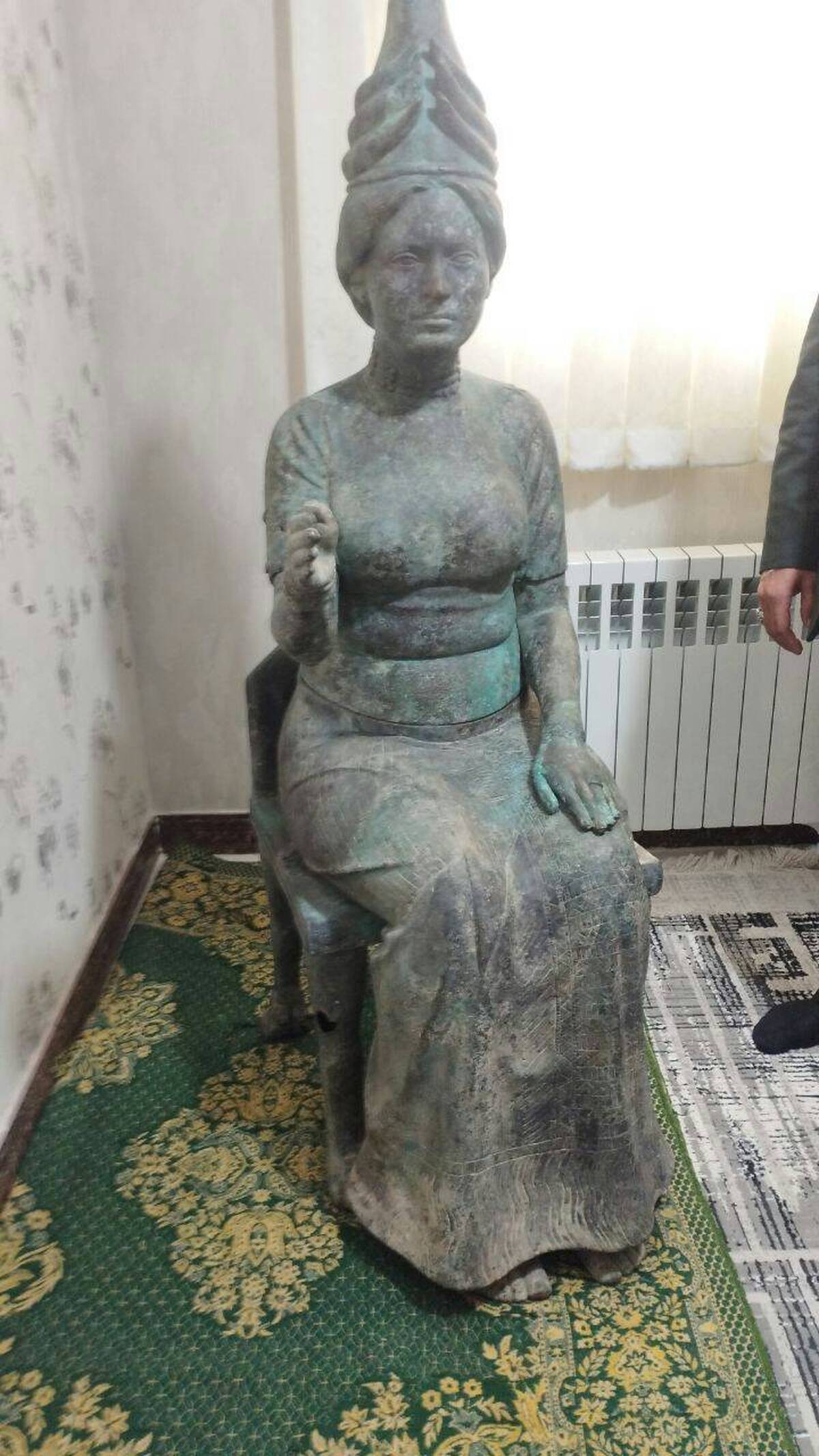 قاچاقچی مجسمه ۲۰۰۰ ساله دستگیر شد