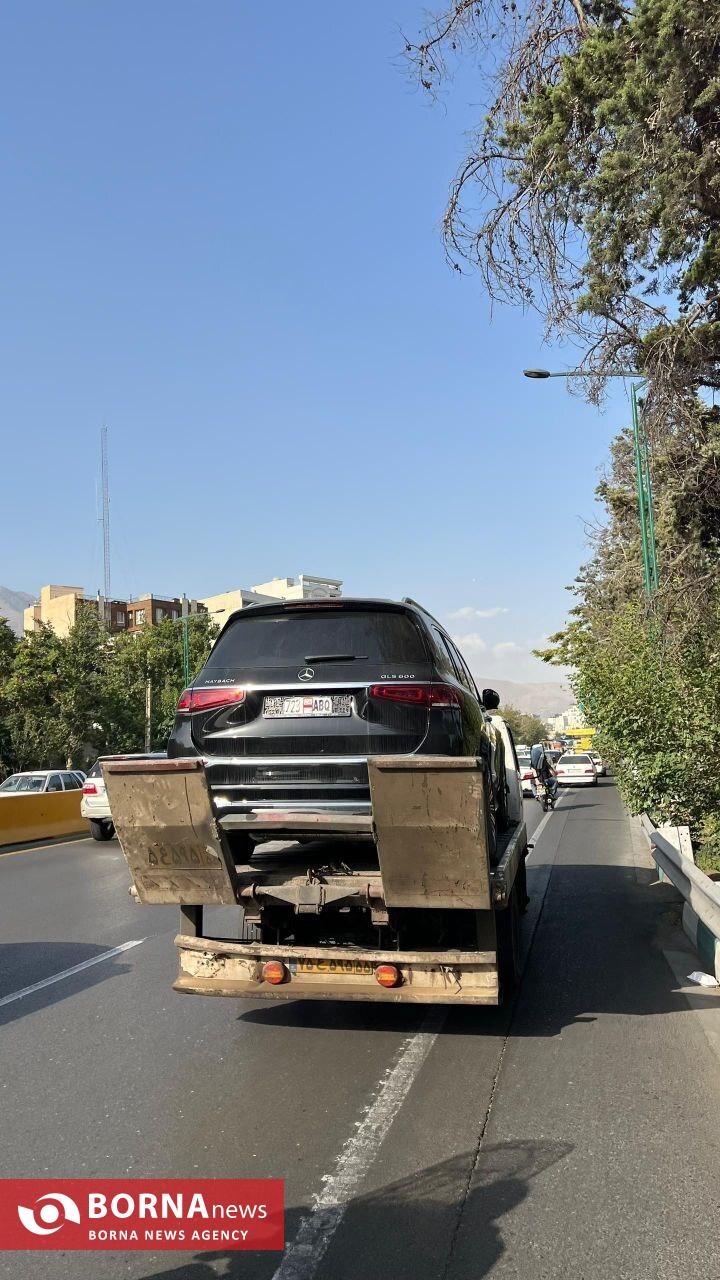لوکس‌ترین شاسی بلند بنز وارد ایران شد + عکس