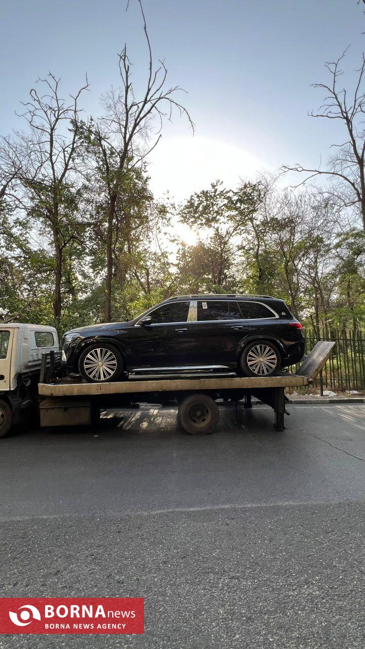 لوکس‌ترین شاسی بلند بنز وارد ایران شد + عکس