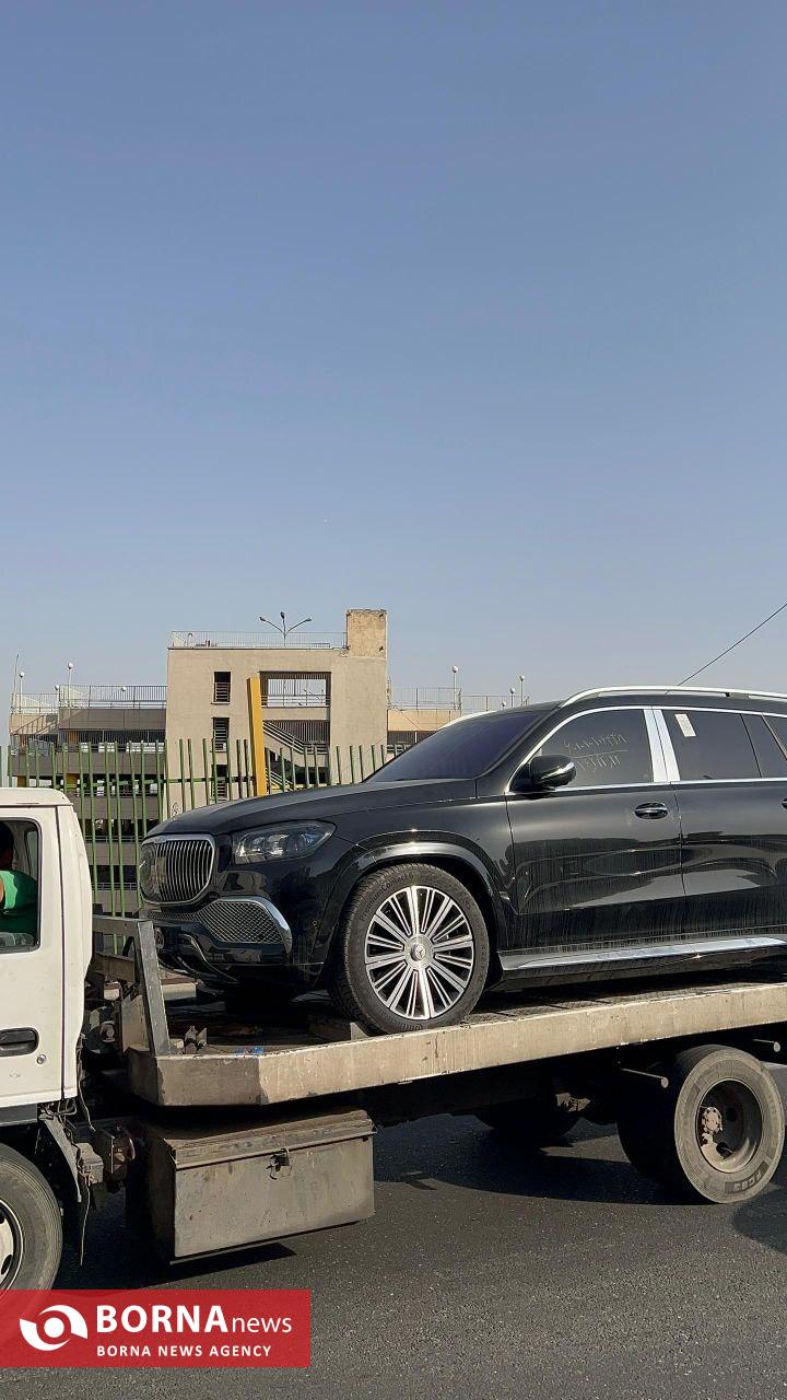 لوکس‌ترین شاسی بلند بنز وارد ایران شد + عکس