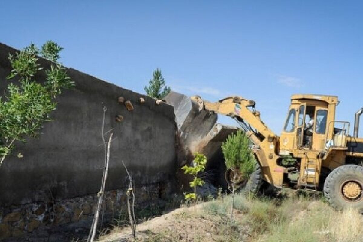 ۴۴۰ مورد تخریب ساخت و سازهای غیر مجاز در دو روستای رباط کریم