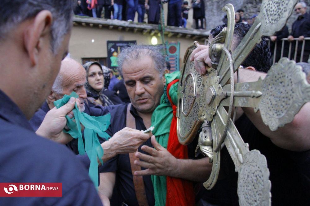 آیین مراسم علم بندی در ماسوله آیین مراسم علم بندی در ماسوله