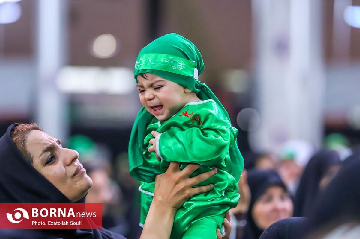 همایش شیرخوارگان حسینی در استان البرز برگزار شد