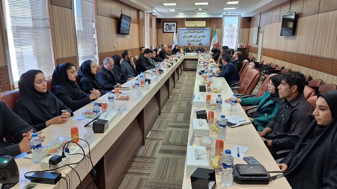 رئیس هیئت ورزش های رزمی استان قزوین انتخاب شد 