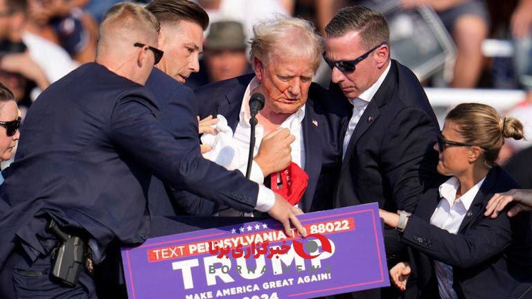 تصاویری از سوءقصد به ترامپ در یک تجمع انتخاباتی