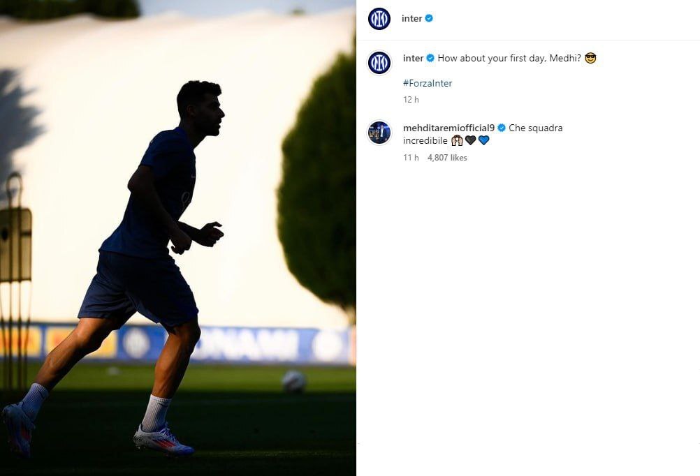 پاسخ جالب مهدی طارمی به سوال باشگاه اینتر پاسخ جالب مهدی طارمی به سوال باشگاه اینتر