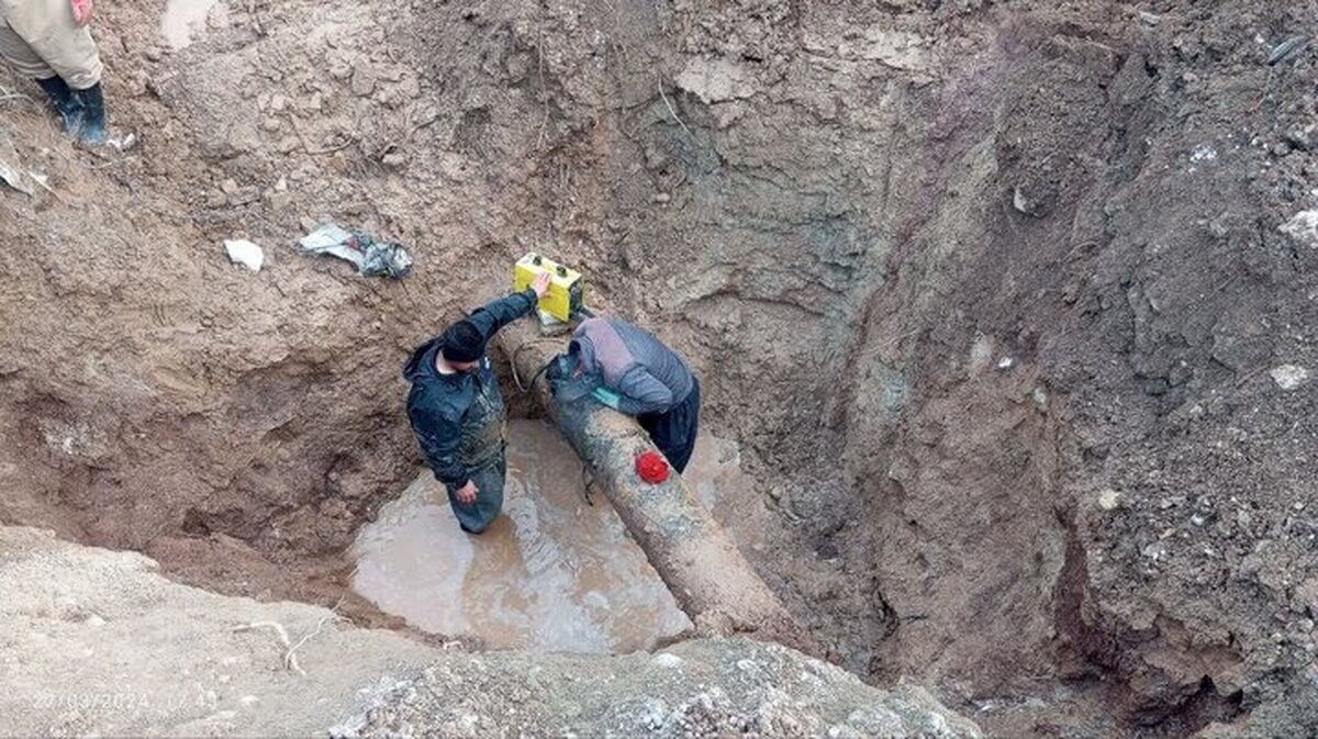 تامین پایدار آب بخش آسمان آباد با حفر یک حلقه چاه جدید