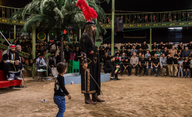 آیین‌های عاشورایی قزوین به درازای تاریخ، تعزیه درحصار خروان نمایش دینی ماندگار