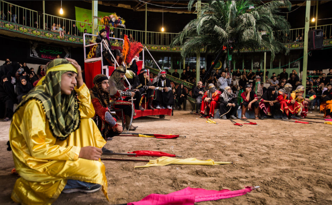 آیین‌های عاشورایی قزوین به درازای تاریخ، تعزیه درحصار خروان نمایش دینی ماندگار