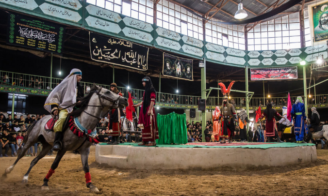 آیین‌های عاشورایی قزوین به درازای تاریخ، تعزیه درحصار خروان نمایش دینی ماندگار