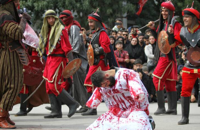 آیین‌های عاشورایی قزوین به درازای تاریخ، تعزیه درحصار خروان نمایش دینی ماندگار