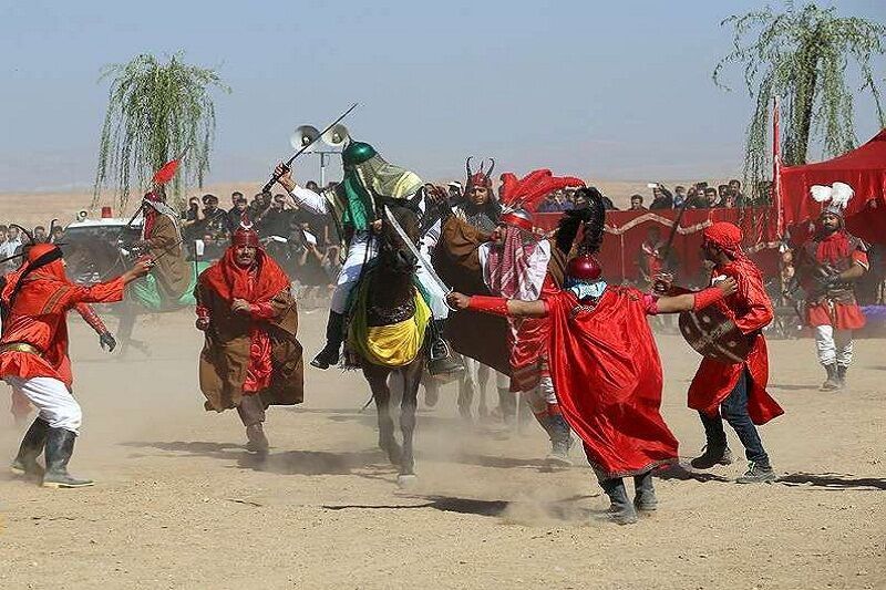 محرم در خوزستان؛ از بزرگ ترین تعزیه میدانی کشور در شوش تا مشعل گردانی بهبهانی و چوب زنی دزفولی ها