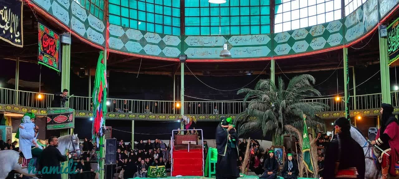 عاشورا در قزوین/ شهری سیاه پوش با دسته های عزاداری حسینی