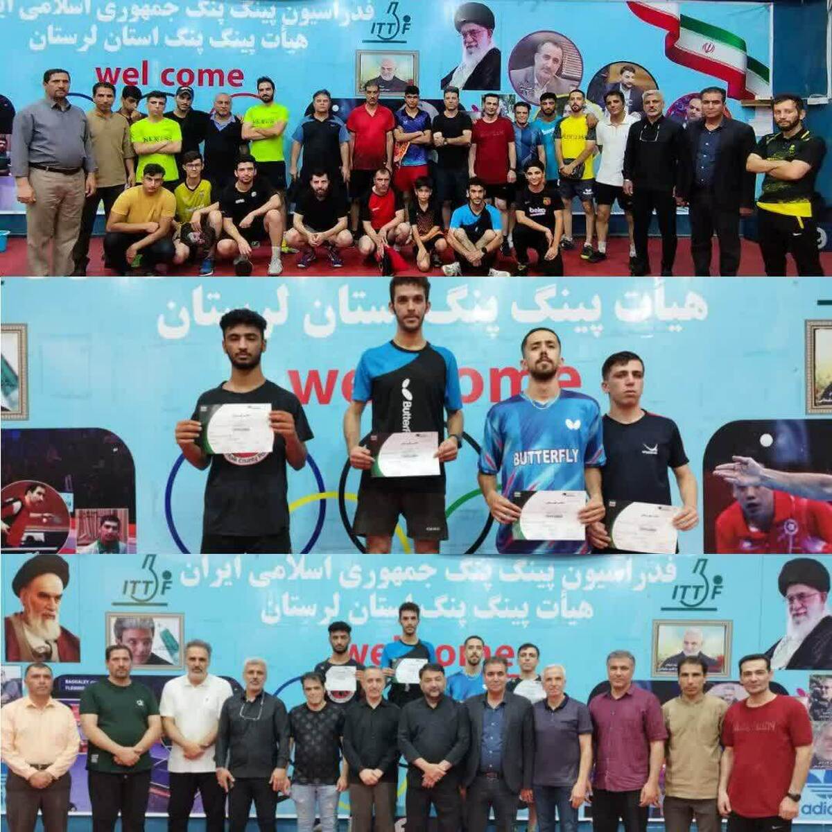نفرات برتر تنیس روی میز استان لرستان معرفی شدند