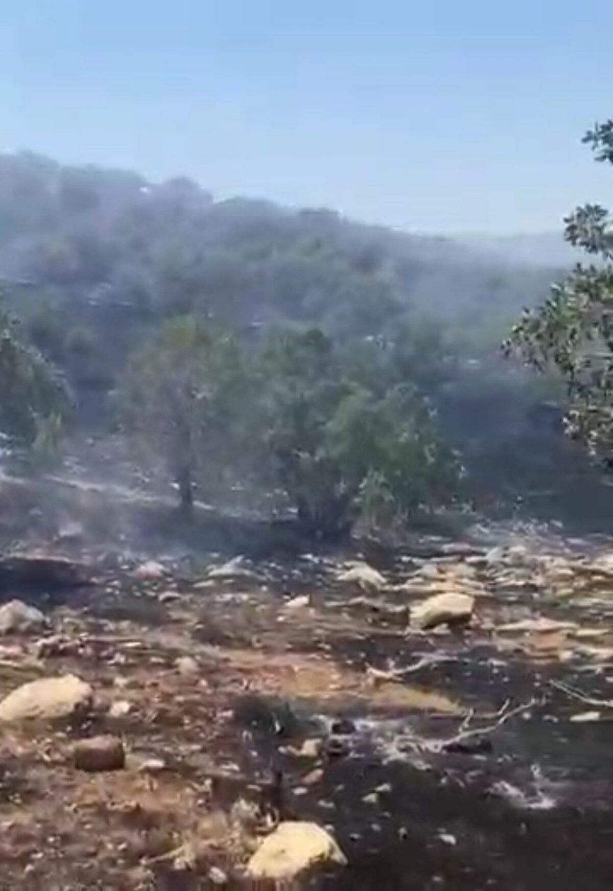مهار آتش سوزی جنگلهای جنوب خرم آباد