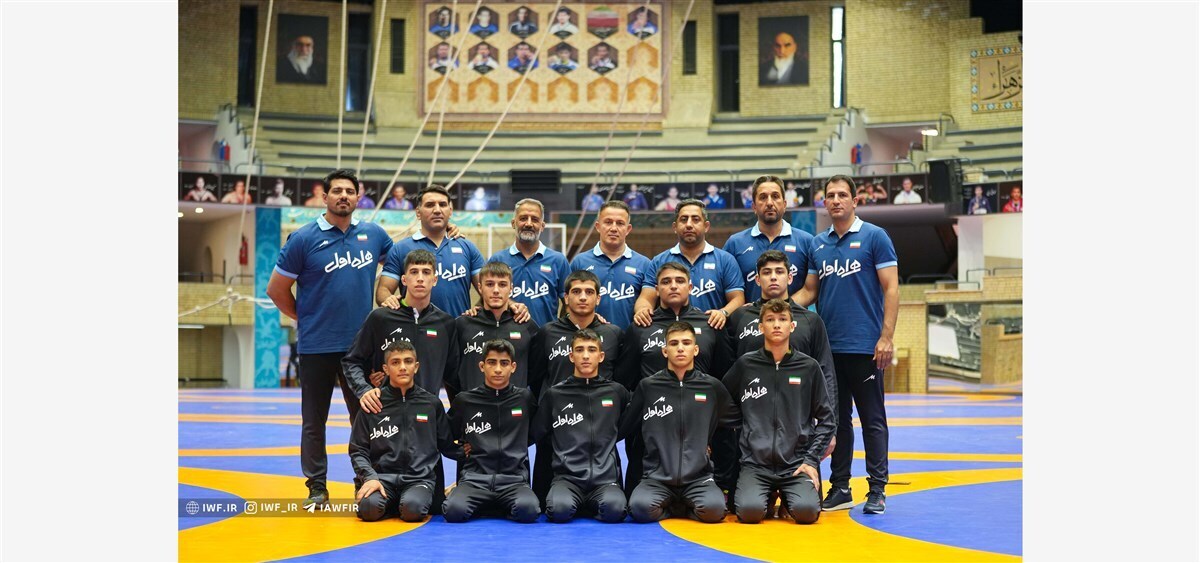 تیم ایران نایب قهرمان رقابت های کشتی فرنگی نوجوانان قهرمانی آسیا در اردن شد